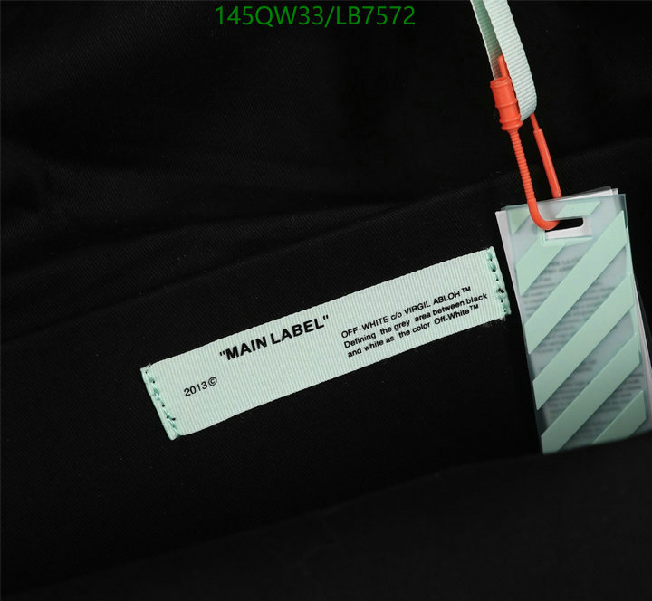 Off-White Bag-(Mirror)-Backpack-,Code: LB7572,$: 145USD