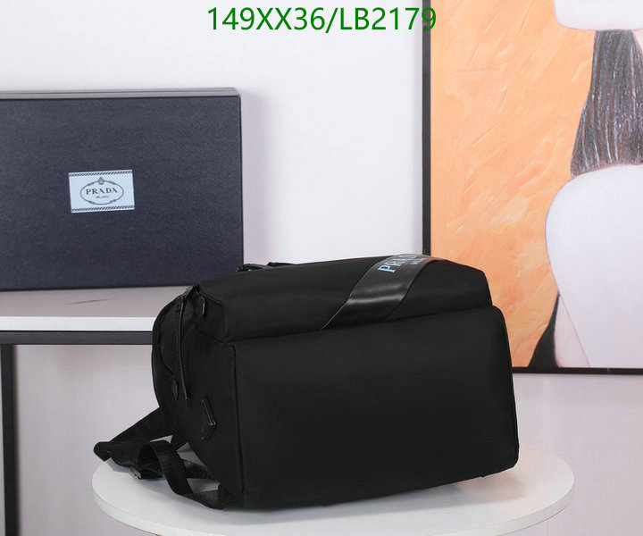 Prada Bag-(Mirror)-Backpack-,Code: LB2179,$: 149USD