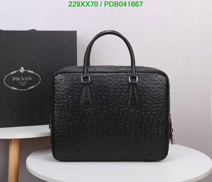 Prada Bag-(Mirror)-Handbag-,Code: PDB041667,$: 229USD