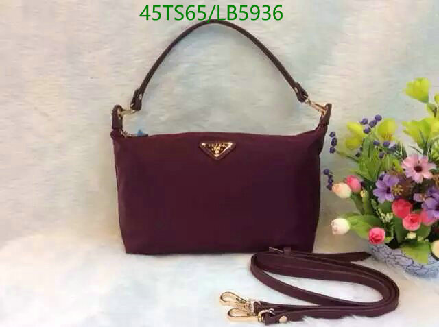 Prada Bag-(4A)-Handbag-,Code: LB5936,$: 45USD