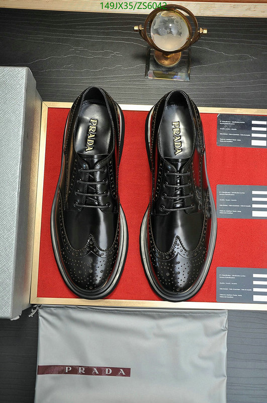 Men shoes-Prada, Code: ZS6042,$: 149USD