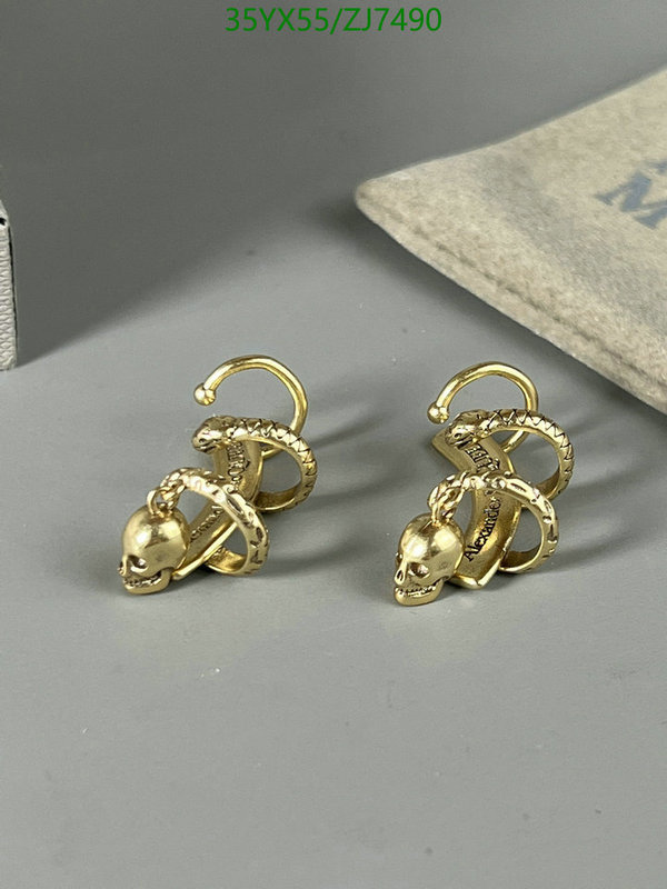 Jewelry-Alexander McQueen, Code: ZJ7490,$: 35USD