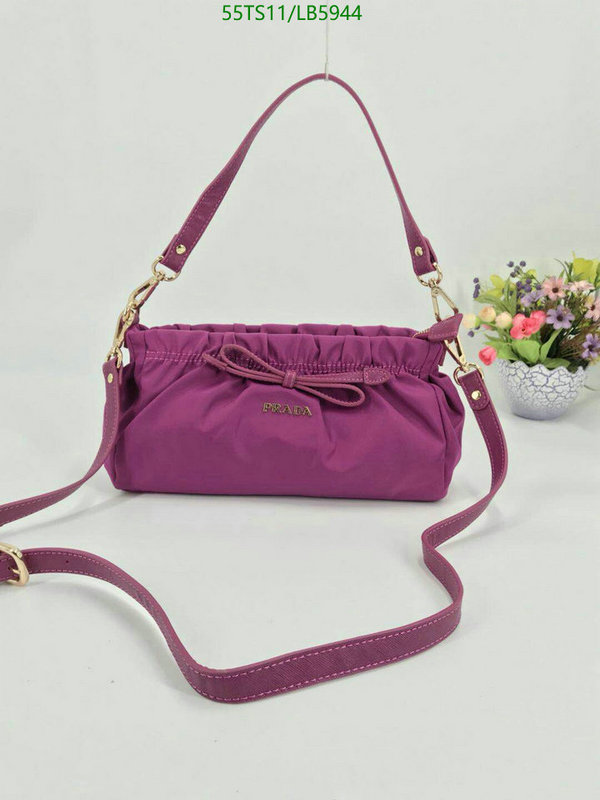 Prada Bag-(4A)-Handbag-,Code: LB5944,$: 55USD