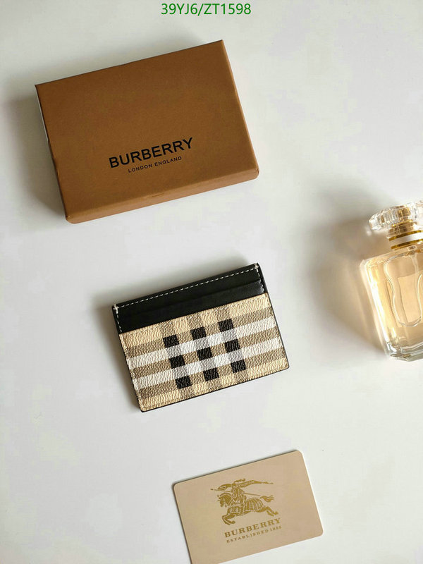 Burberry Bag-(4A)-Wallet-,Code: ZT1598,$: 39USD