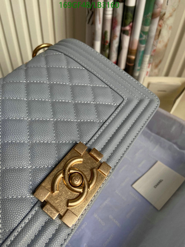 Chanel Bags -(Mirror)-Le Boy,Code: LB3160,$: 169USD