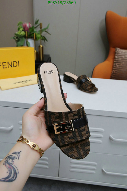 Women Shoes-Fendi, Code: ZS669,$: 89USD