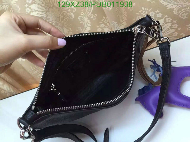 Prada Bag-(Mirror)-Handbag-,Code: PDB011938,$:129USD