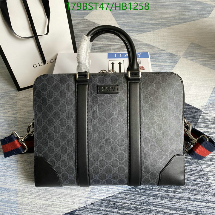 Gucci Bag-(Mirror)-Handbag-,Code: HB1258,$: 179USD