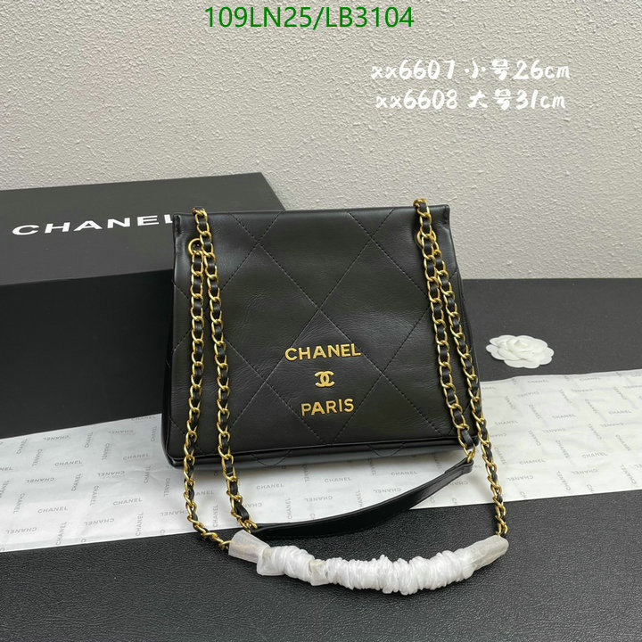Chanel Bags ( 4A )-Handbag-,Code: LB3104,