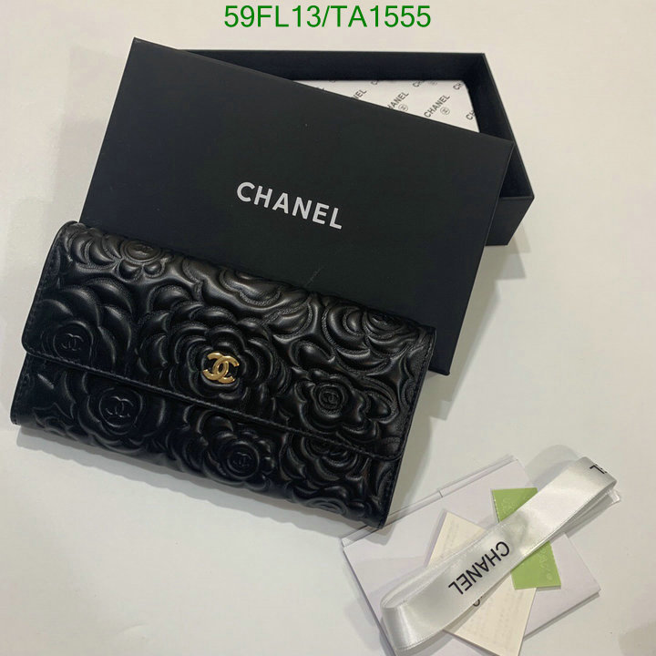 Chanel Bags ( 4A )-Wallet-,Code: TA1555,$: 59USD