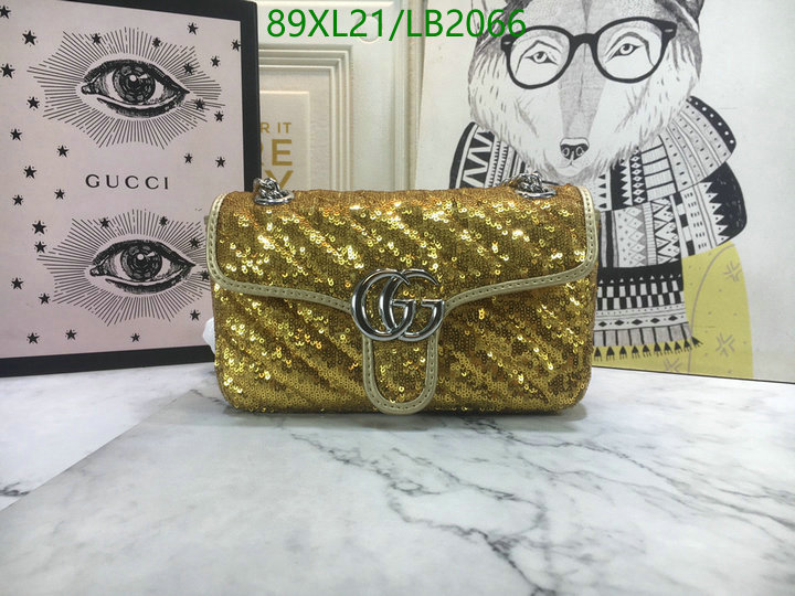 Gucci Bag-(4A)-Marmont,Code: LB2066,$: 89USD