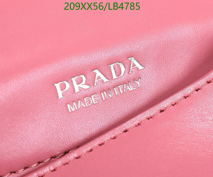 Prada Bag-(Mirror)-Diagonal-,Code: LB4785,$: 209USD