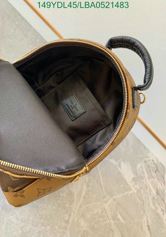LV Bags-(Mirror)-Backpack-,Code:LBA0521483,$: 149USD