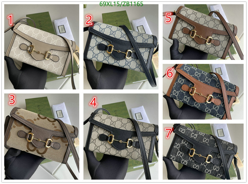 Gucci Bag-(4A)-Horsebit-,Code: ZB1165,$: 69USD