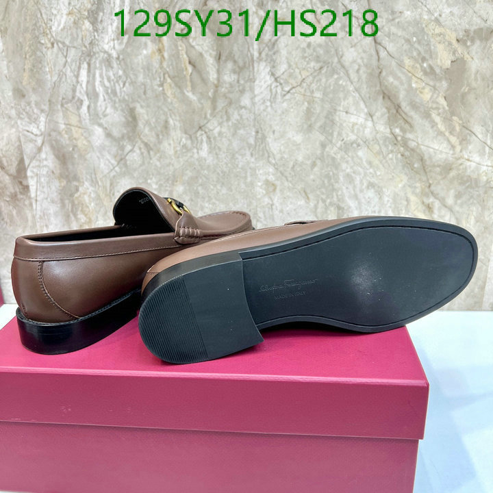 Men shoes-Ferragamo, Code: HS218,$: 129USD