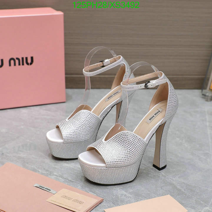 Women Shoes-Miu Miu, Code: XS3492,$: 125USD