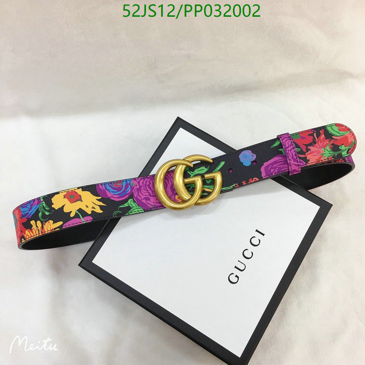 Belts-Gucci, Code: PP032002,$: 52USD