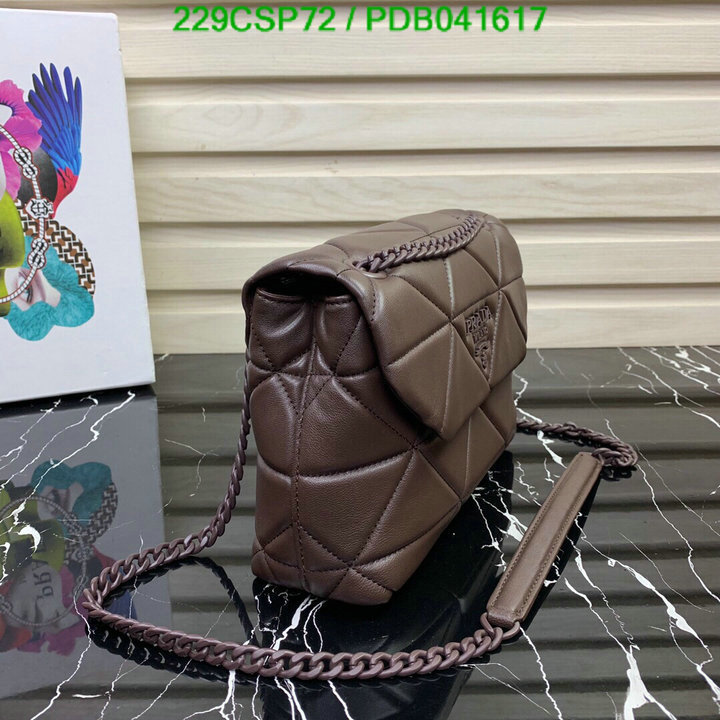 Prada Bag-(Mirror)-Diagonal-,Code: PDB041617,$: 229USD