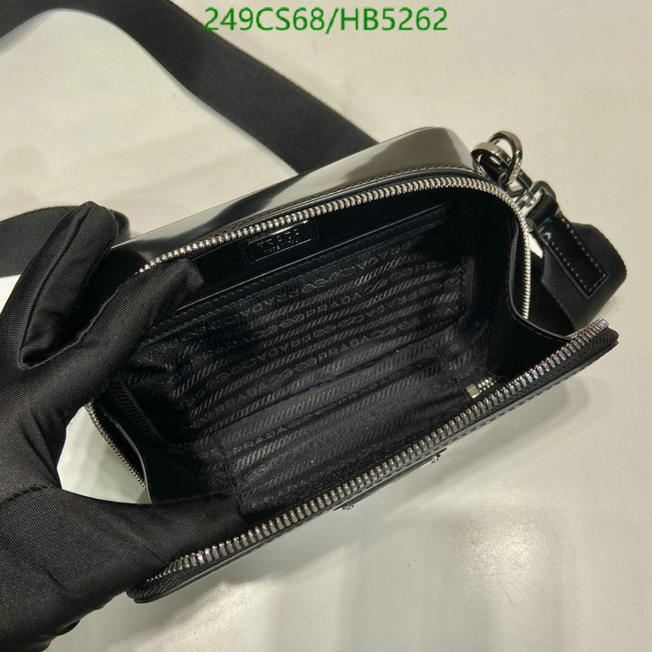 Prada Bag-(Mirror)-Diagonal-,Code: HB5262,$: 249USD