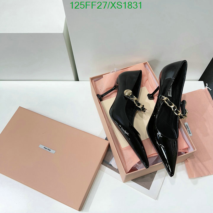 Women Shoes-Miu Miu, Code: XS1831,$: 125USD