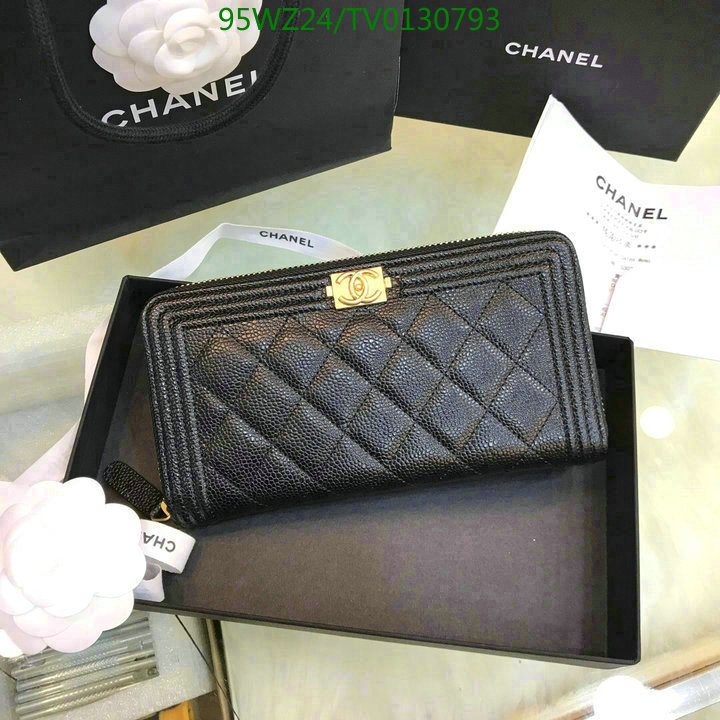 Chanel Bags ( 4A )-Wallet-,Code: TV0130793,$: 95USD