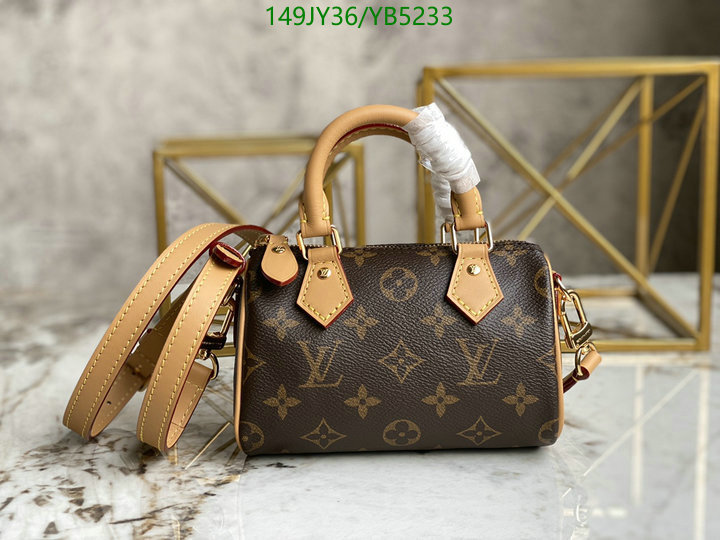 LV Bags-(Mirror)-Speedy-,Code: YB5233,