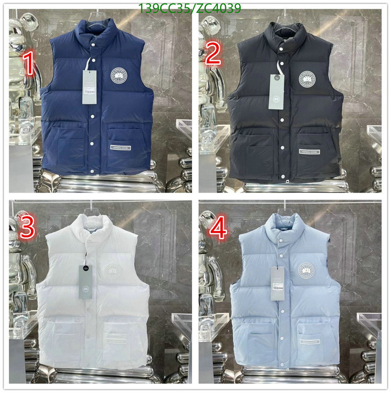 Down jacket Men-Canada Goose, Code: ZC4039,$: 139USD