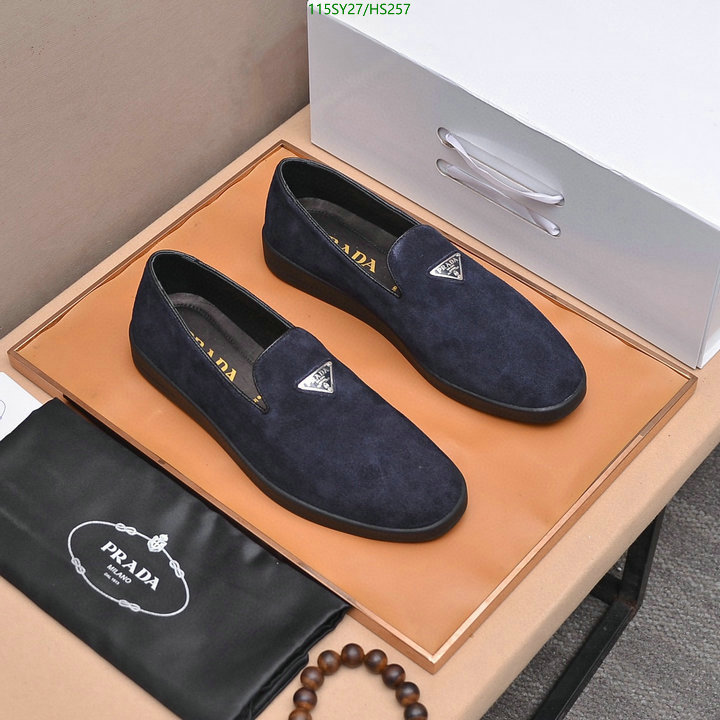 Men shoes-Prada, Code: HS257,$: 115USD