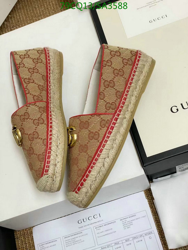 Women Shoes-Gucci, Code: SA3588,$: 79USD