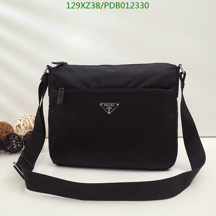 Prada Bag-(Mirror)-Diagonal-,Code: PDB012330,$:129USD