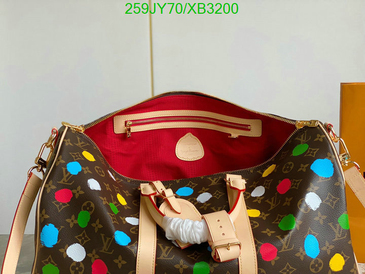 LV Bags-(Mirror)-Keepall BandouliRe 45-50-,Code: XB3200,$: 259USD