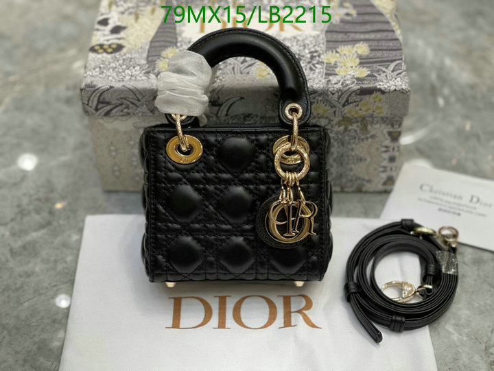 Dior Bags-(4A)-Lady-,Code: LB2215,$: 79USD