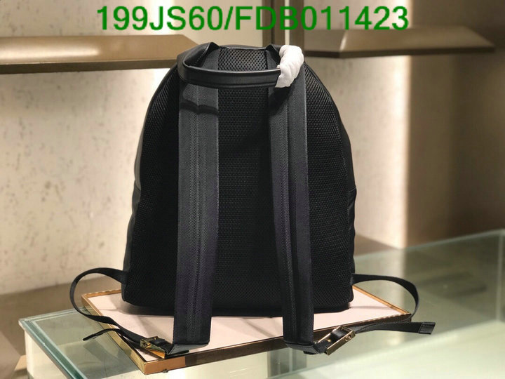 Fendi Bag-(Mirror)-Backpack-,Code: FDB011423,$: 199USD