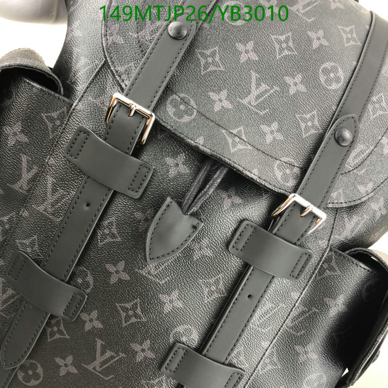 LV Bags-(4A)-Backpack-,Code: YB3010,$: 149USD