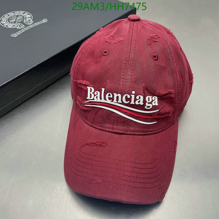 Cap -(Hat)-Balenciaga, Code: HH7475,$: 29USD