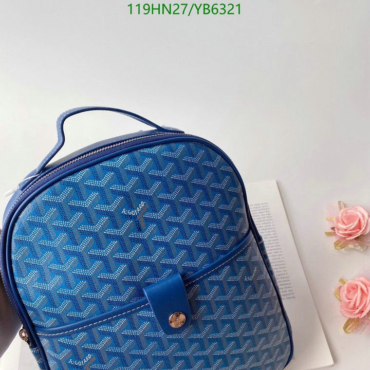 Goyard Bag-(4A)-Backpack-,Code: YB6321,$: 119USD