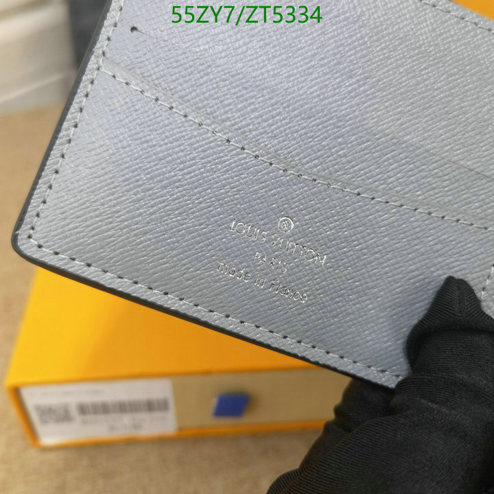 LV Bags-(4A)-Wallet-,Code: ZT5334,$: 55USD