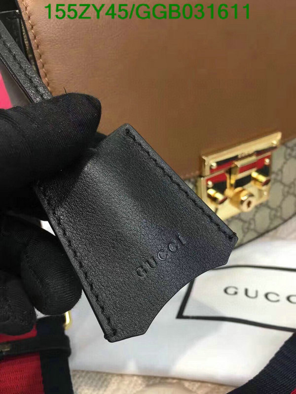 Gucci Bag-(Mirror)-Padlock,Code: GGB031611,$: 155USD