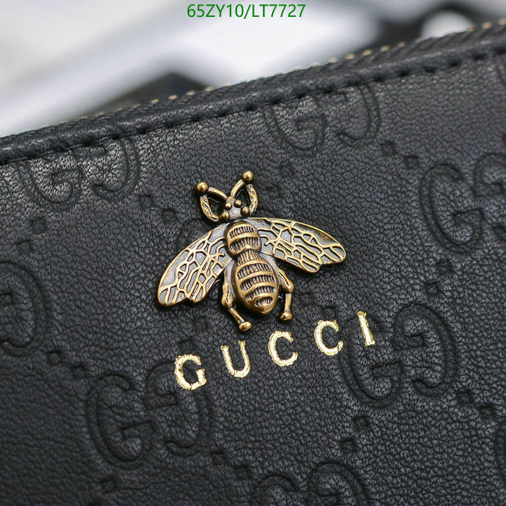 Gucci Bag-(4A)-Wallet-,Code: LT7727,$: 65USD