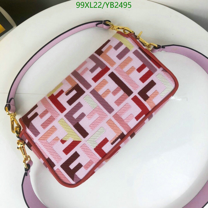 Fendi Bag-(4A)-Baguette-,Code: YB2495,$: 99USD