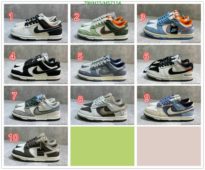 Men shoes-Nike, Code: HS7114,$: 79USD