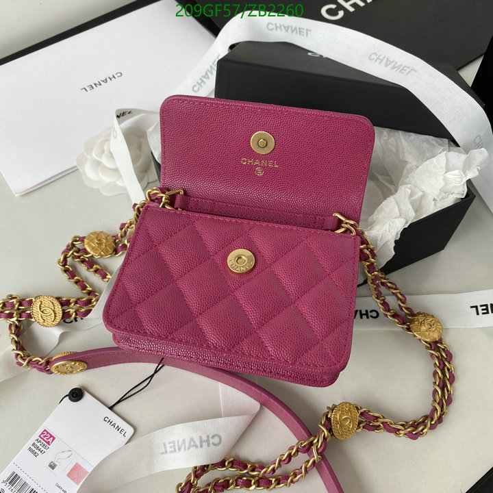 Chanel Bags -(Mirror)-Diagonal-,Code: ZB2260,$: 209USD