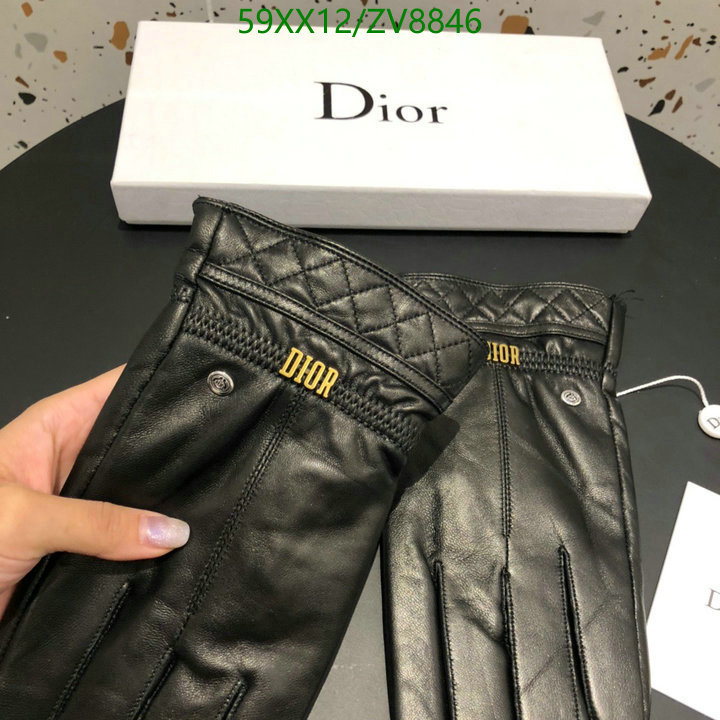 Gloves-Dior, Code: ZV8846,$: 59USD