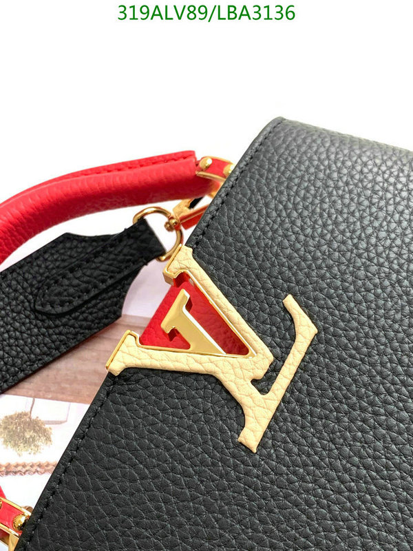 LV Bags-(Mirror)-Handbag-,Code: LBA3136,$: 319USD