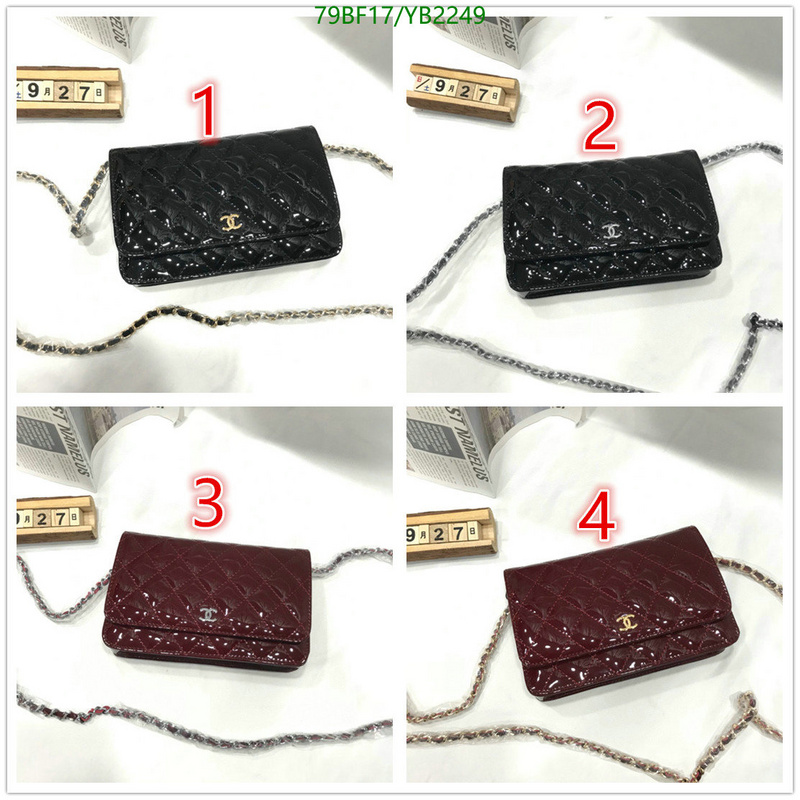 Chanel Bags ( 4A )-Diagonal-,Code: YB2249,$: 79USD