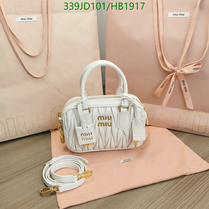 Miu Miu Bag-(Mirror)-Diagonal-,Code: HB1917,$: 339USD