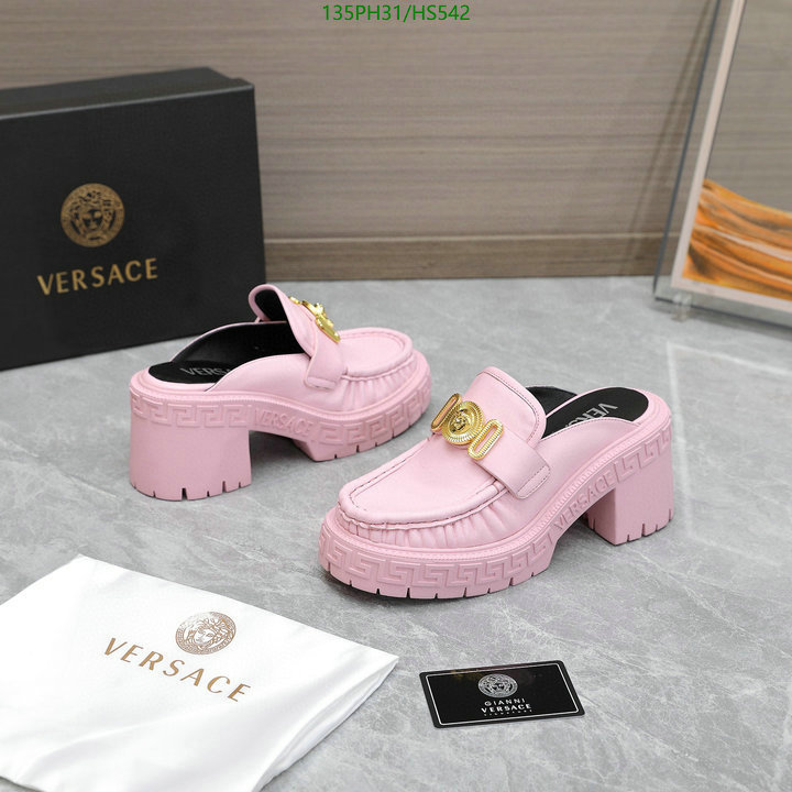 Women Shoes-Versace, Code: HS542,$: 135USD