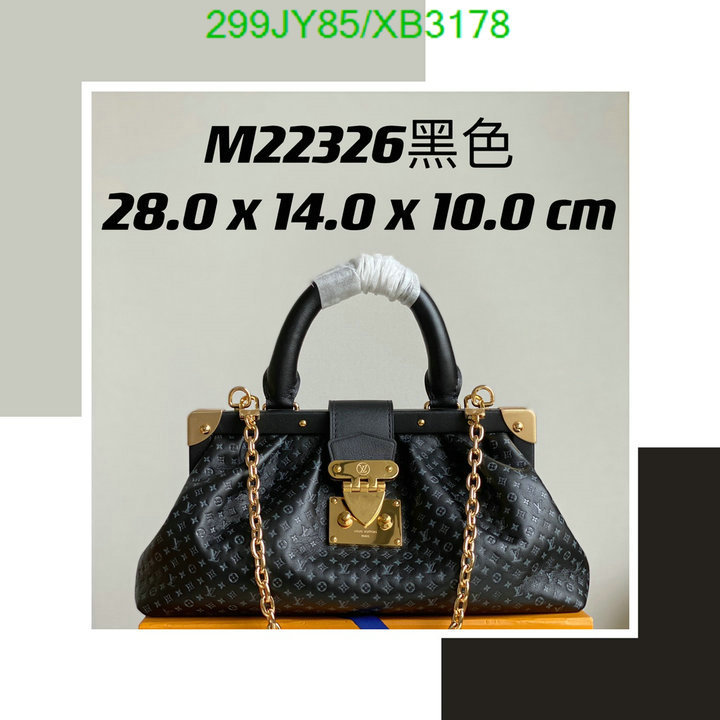 LV Bags-(Mirror)-Handbag-,Code: XB3178,$: 299USD