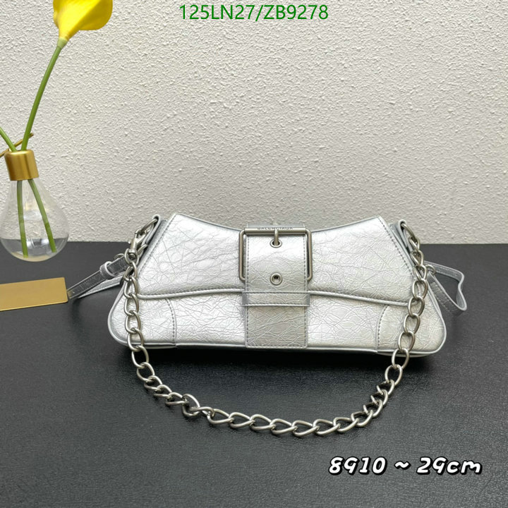 Balenciaga Bag-(4A)-Other Styles-,Code: ZB9278,$: 125USD