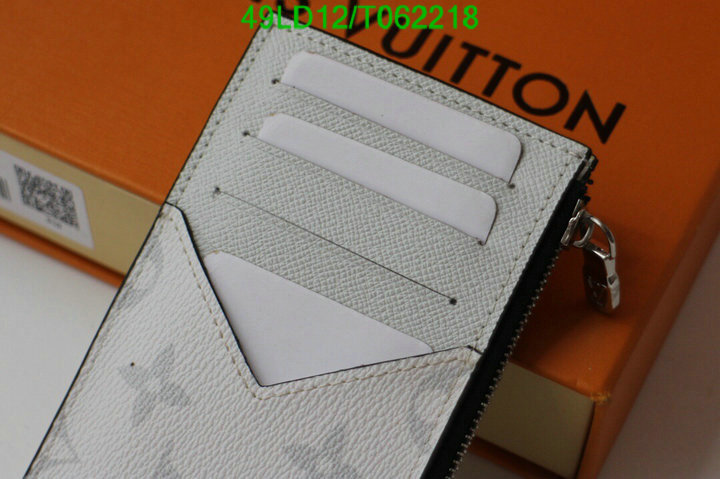 LV Bags-(Mirror)-Wallet-,Code: T062218,$: 49USD